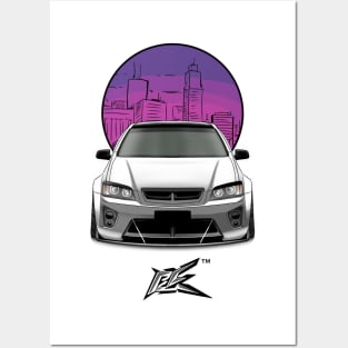holden commodore ve ute white Posters and Art